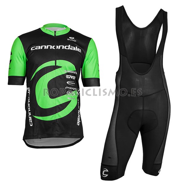 2018 Maillot Cannondale Factory Rancing Tirantes Mangas Cortas V